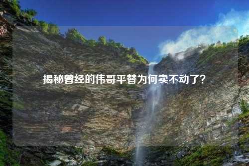 揭秘曾经的伟哥平替为何卖不动了？